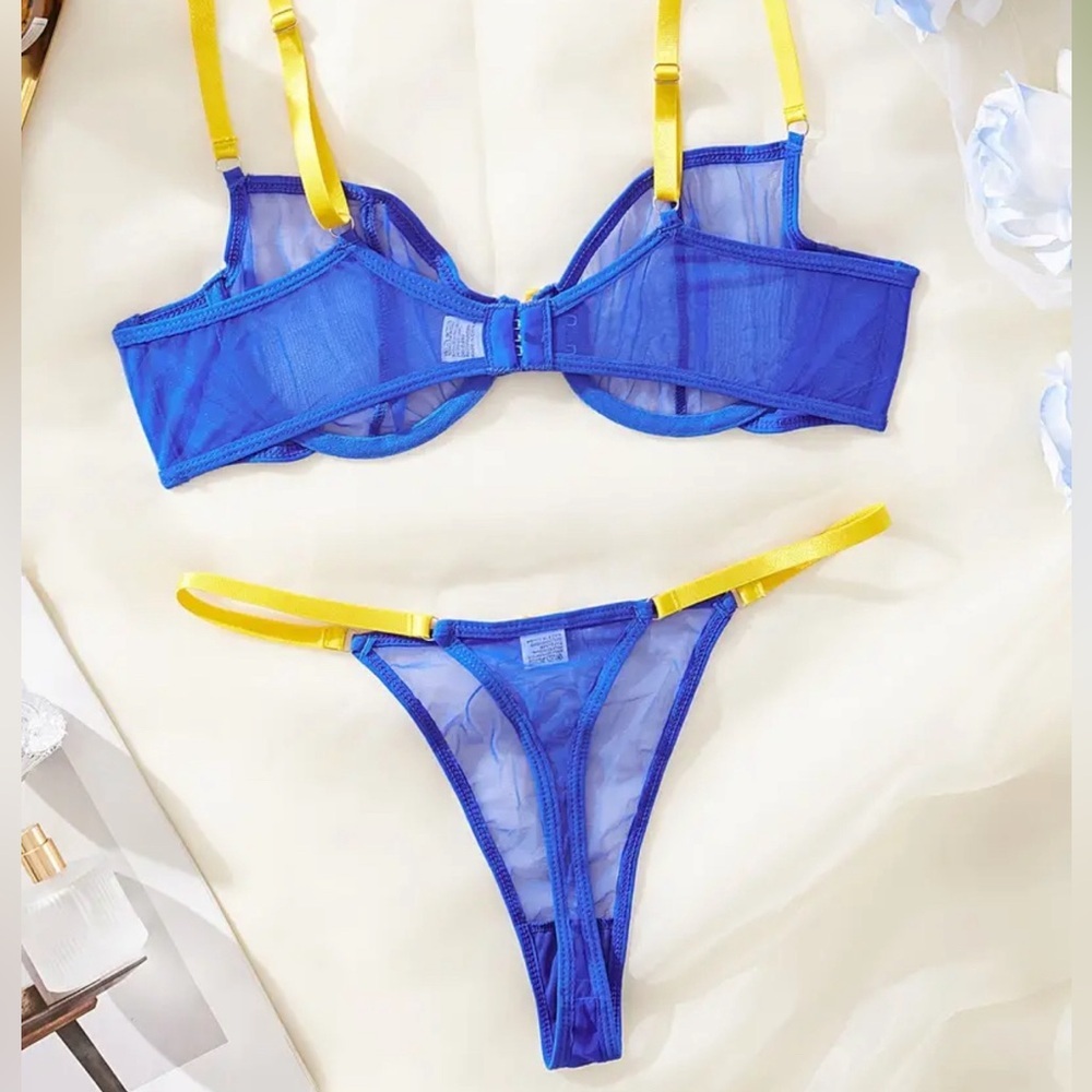 Colorful Mesh Lingerie Set 🔥🔥| Size M